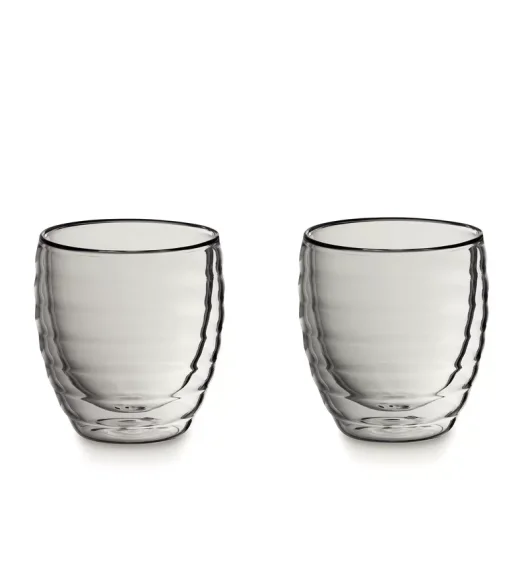 KELA | Cesena | 2 szklanki do cappuccino o podwójnych ściankach, śred. 8 x 8,5 cm, 0,2 l