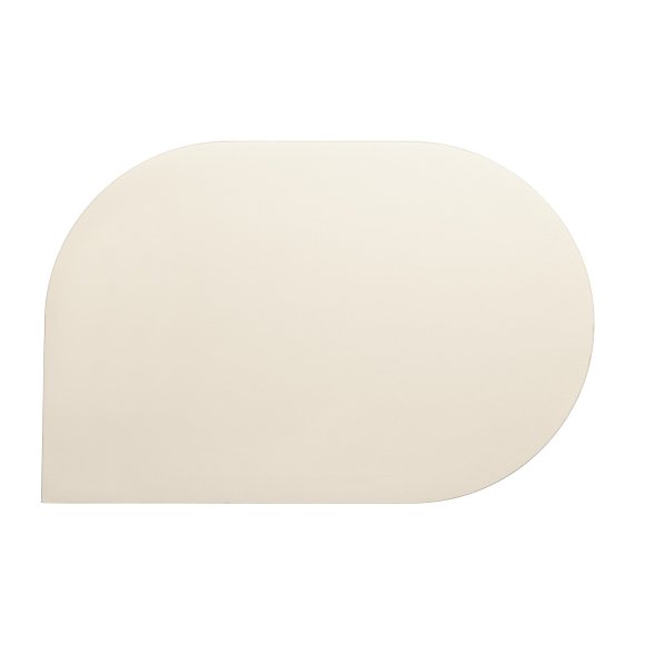 KELA | Edel | podkładka na stół, skóra syntetyczna, 45 x 30 cm, biała