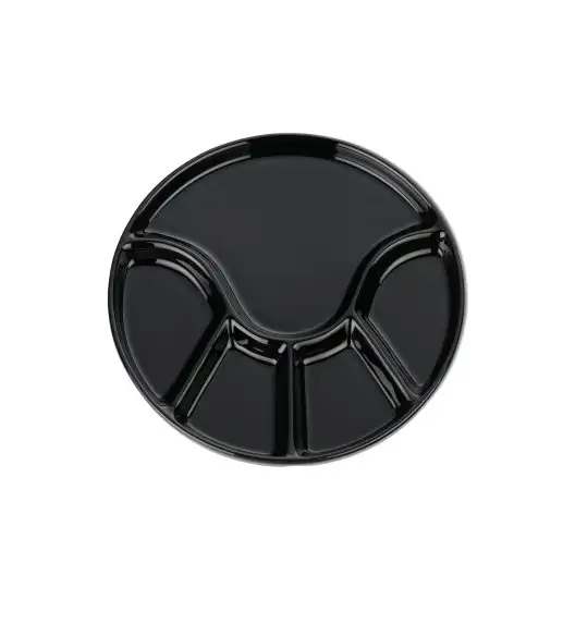 KELA | Annelie | talerz do fondue, śred.21,5 cm, czarny