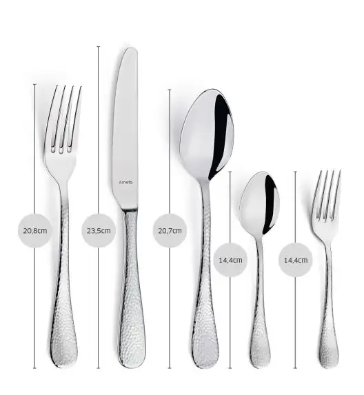 WYPRZEDAŻ! AMEFA SIERRA Sztućce UE 1x Łyżeczka do herbaty - stal 18/10