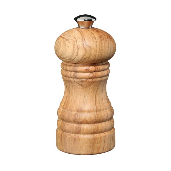 ZASSENHAUS | Berlin | młynek do soli, śred. 5,5 x 12 cm, drewno oliwne