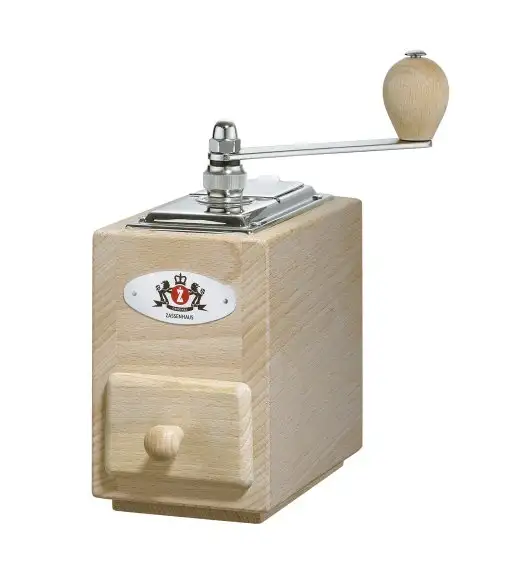 ZASSENHAUS | Santiago Eco | młynek do kawy, drewno bukowe, 20 x 9 x 14 cm