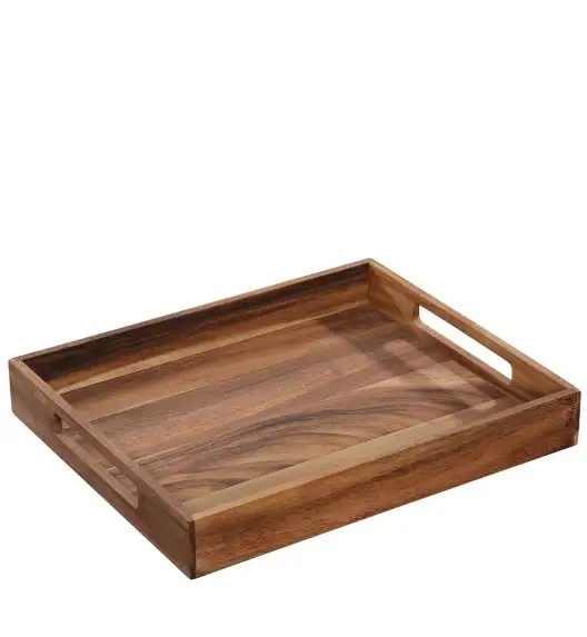 ZASSENHAUS | taca do serwowania, akacja, 44 x 36 x 6 cm