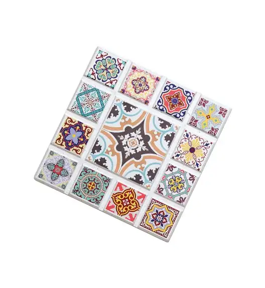 ZASSENHAUS | Agadir | podkładka, ceramika/korek, 16 x 16 cm, gwiazda