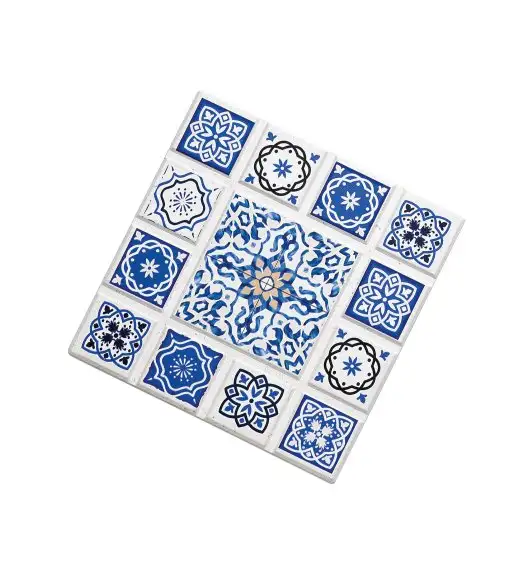 ZASSENHAUS | Agadir | podkładka, ceramika/korek, 16 x 16 cm, krzyż