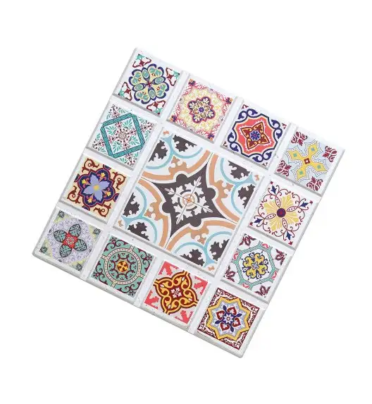 ZASSENHAUS | Casablanca | podkładka pod gorące naczynia, ceramika/korek, 20 x 20 cm, gwiazda