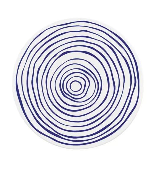 ZASSENHAUS | Nordic | podkładka pod gorące naczynia, ceramika/korek, śred. 20 cm, kręgi