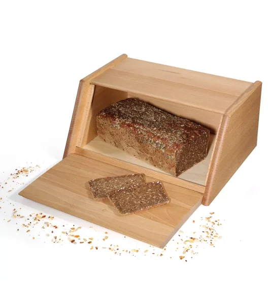 ZASSENHAUS | Montana | chlebak, drewno bukowe, 40 x 30 x 18 cm