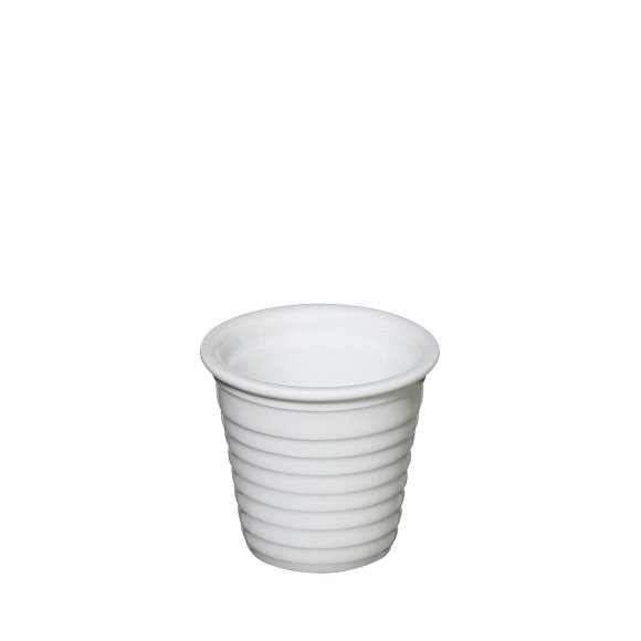 CILIO | kubek do espresso, porcelana, 0,05 l, śred. 5,5 x 5 cm, biały