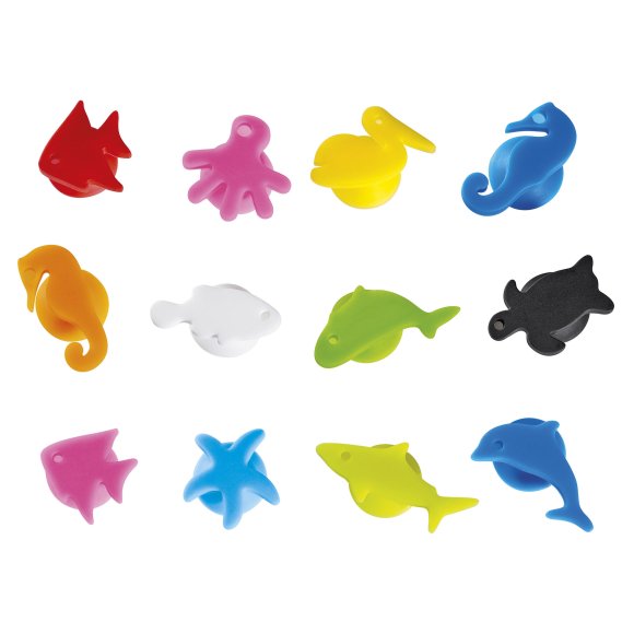 CILIO | Nautico | znaczniki do kieliszków, 12 szt.