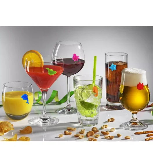 CILIO | Nautico | znaczniki do kieliszków, 12 szt.