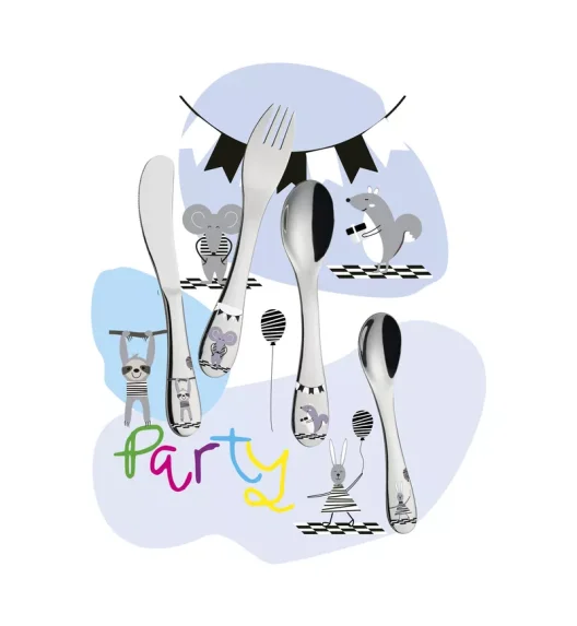 CILIO | Party | sztućce dla dzieci, 4 el.