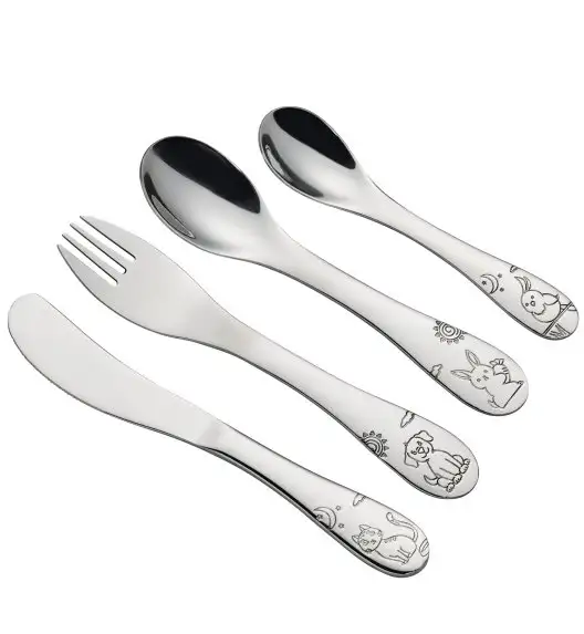 CILIO | Little Friends | sztućce dla dzieci, 4 el.