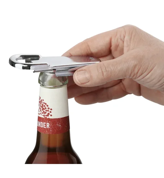 CILIO | Multiplo | otwieracz do butelek, chromowany metal, 8,5 cm