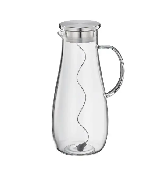 CILIO | Tropicana | szklany dzbanek na wodę, ze spiralą na owoce, 2,0 l