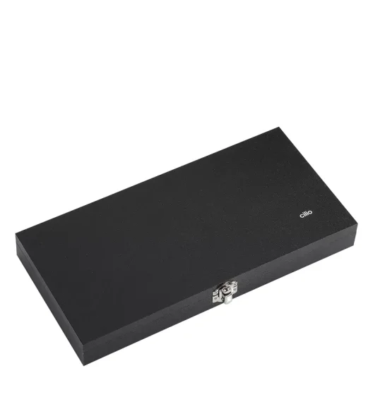 CILIO | Sardo Formaggio | zestaw 3 noży do sera, stal nierdzewna/drewno pakka, pudełko prezentowe