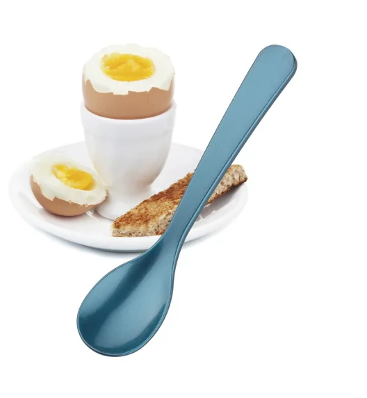 CILIO | Colore | łyżeczka do jajek, 12 cm, tworzywo sztuczne, turkusowa