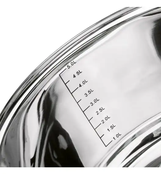 WYPRZEDAŻ! TADAR ROGER Komplet garnków nierdzewnych 12 el z patelnią non stick (BRAK PATELNI = 10 EL) / indukcja