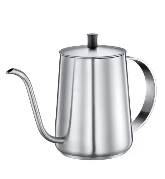 CILIO | Adria | czajnik do powolnego zalewania kawy, stal nierdzewna, śred. 10,5 x 16 cm, 0,65 l