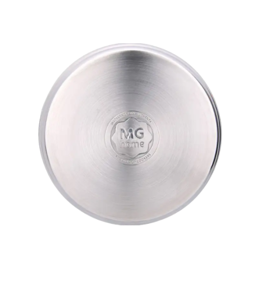 MG HOME | LAURO Zestaw garnków ze stali nierdzewnej 6 el