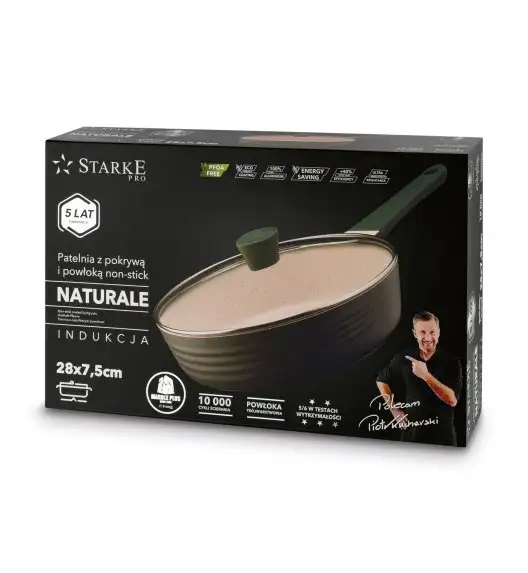 STARKE PRO NATURALE PATELNIA 28X8 CM Z/P