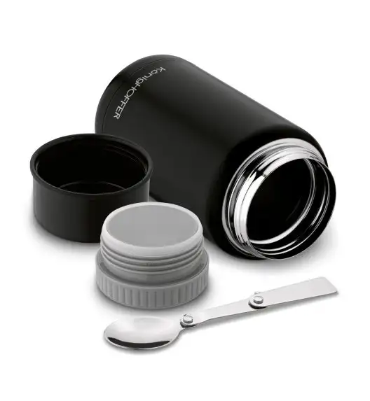 KONIGHOFFER ALPHA TERMOS OBIADOWY 0,75L CZARNY