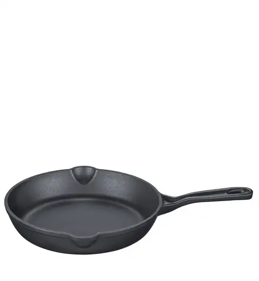 KÜCHENPROFI | Provence | patelnia żeliwna, śred. 20 cm, czarna