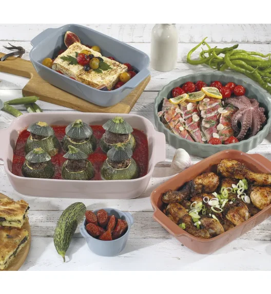 KÜCHENPROFI | Porto | miseczki żaroodporne, 2 szt., ceramika, 0,2 l, śred. 9 x 5,5 cm, zielone