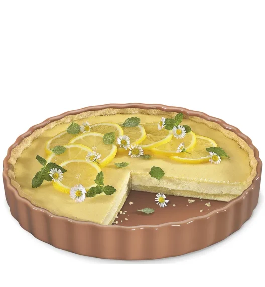 KÜCHENPROFI | Porto | forma do tarty, ceramika, 27 cm, koralowa