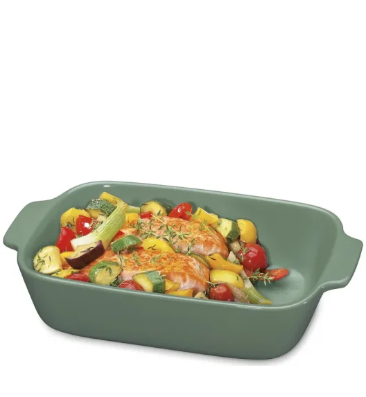 KÜCHENPROFI | Porto | ceramiczna brytfanna, 30 x 19 x 6,5 cm, zielona