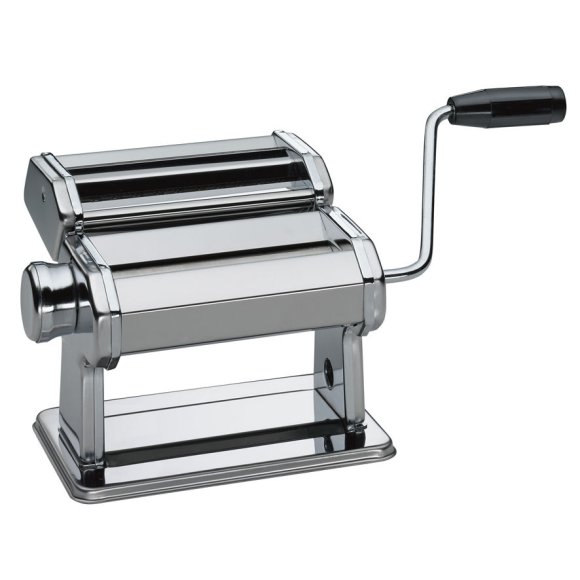 KÜCHENPROFI | Compack | maszynka do makaronu, 3 rolki, 20x20x15 cm, czarna