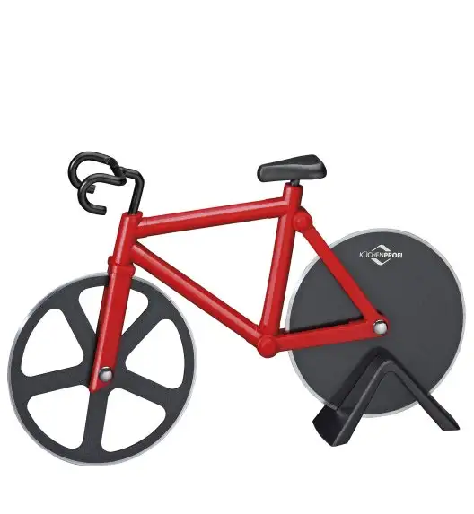 KÜCHENPROFI | Bike | nóż do pizzy, stal nierdzewna/tworzywo sztuczne, 18,5 x 3,5 x 11,5 cm