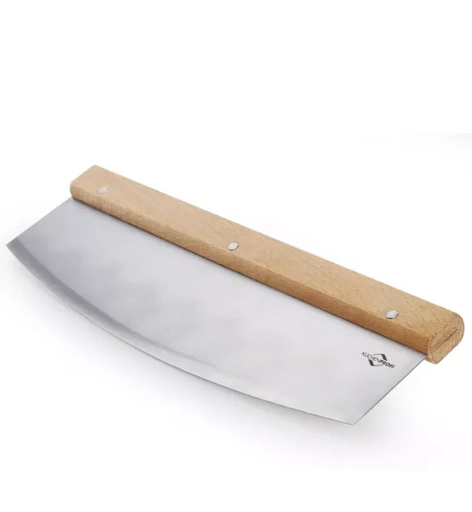 KÜCHENPROFI | nóż do pizzy, stal nierdzewna/drewno bukowe, 32 cm