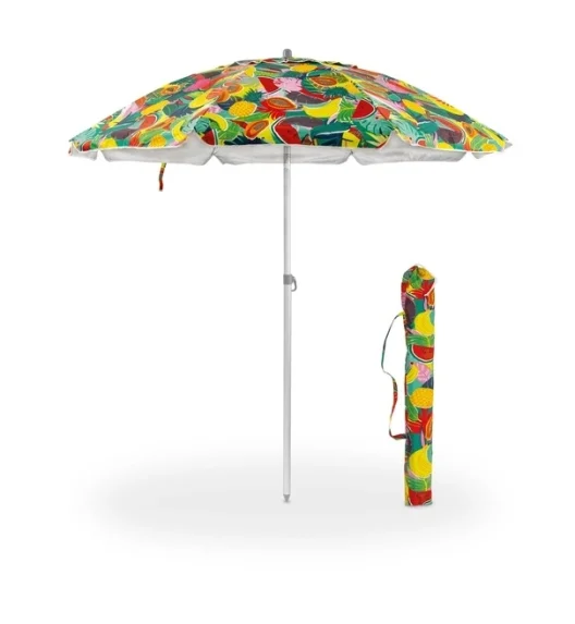 TADAR | TROPICAL Parasol składany plażowy ogrodowy balkonowy 200 cm