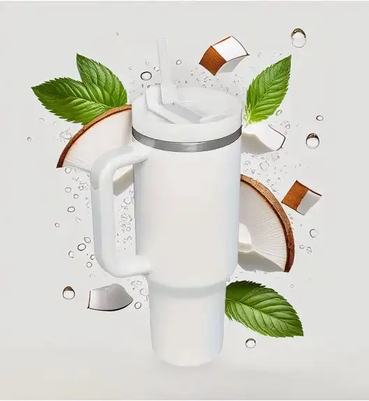 IMCHEX | SUBLIMATION | Kubek termiczny 1200 ml ze słomką