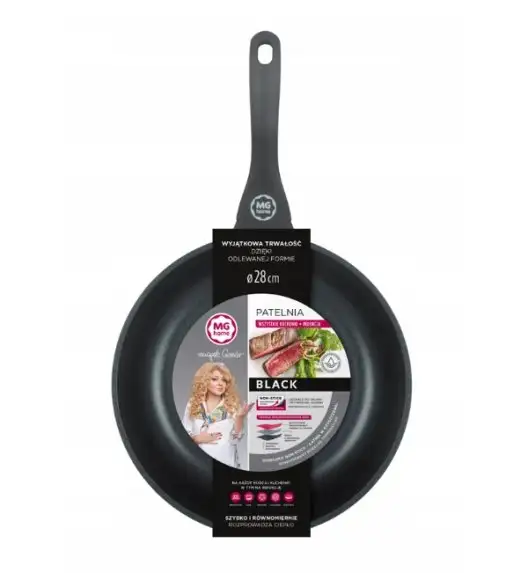 MG HOME | BLACK PATELNIA 28 CM 