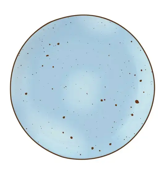 MG HOME | ZESTAW OBIADOWY Z PORCELANY GEMMA BLUE 54 EL / 18 OS