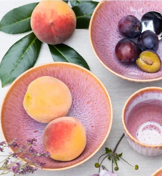 LUBIANA STONEWARE BLUSH | Salaterka 17 cm luz | kolor łososiowy