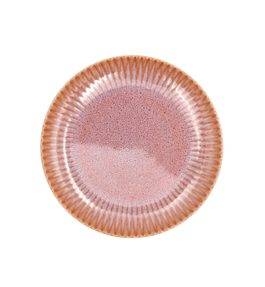 LUBIANA STONEWARE BLUSH | Talerz obiadowy 27 cm | luz | kolor łososiowy