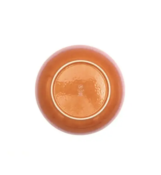 LUBIANA STONEWARE BLUSH | Talerz głęboki 22 cm x 12 szt. | luz | kolor łososiowy