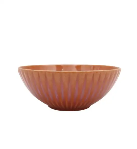 LUBIANA STONEWARE BLUSH | Salaterka 17 cm luz x 12 szt. | kolor łososiowy