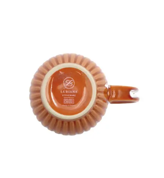 LUBIANA STONEWARE CERAMIKA BLUSH | Serwis obiadowy 72 elementy dla 18 osób | kolor łososiowy