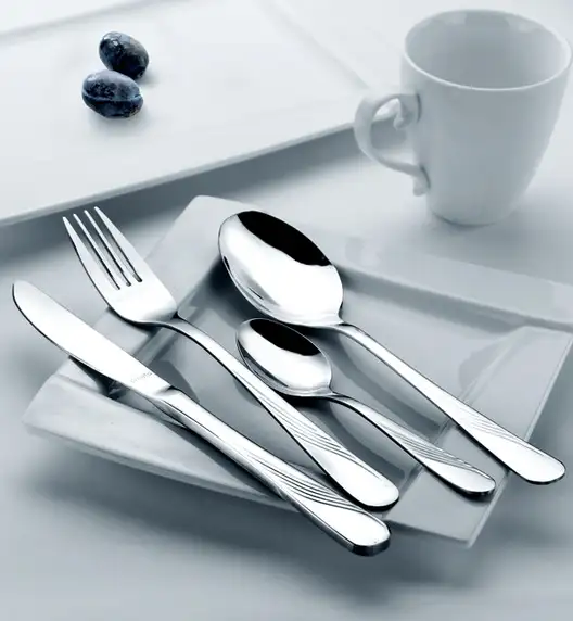 AMEFA FELICIA Sztućce UE 72 el dla 18 osób w pudełku TB/ połysk