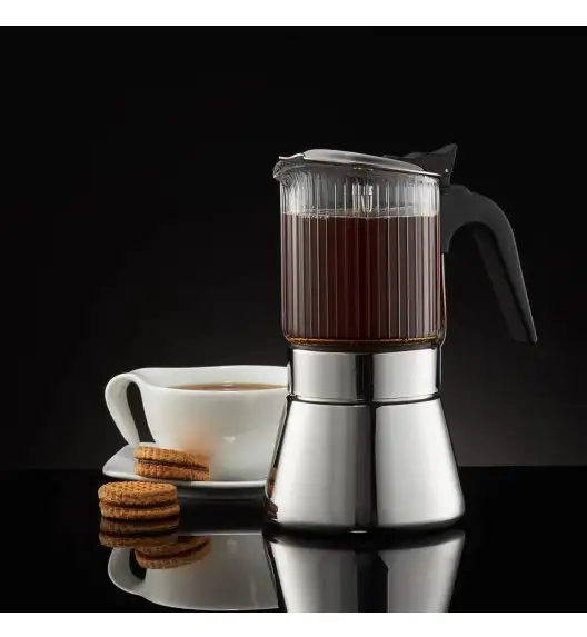 AMBITION | CURLY KAFETIERA STAL-SZKLANA 240ML IND