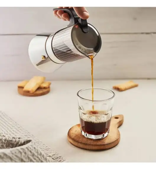 AMBITION | CURLY KAFETIERA STAL-SZKLANA 240ML IND