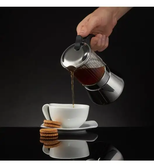 AMBITION | CURLY KAFETIERA STAL-SZKLANA 240ML IND