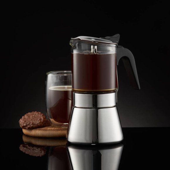 AMBITION | EVIE KAFETIERA STAL-SZKLANA 240ML IND