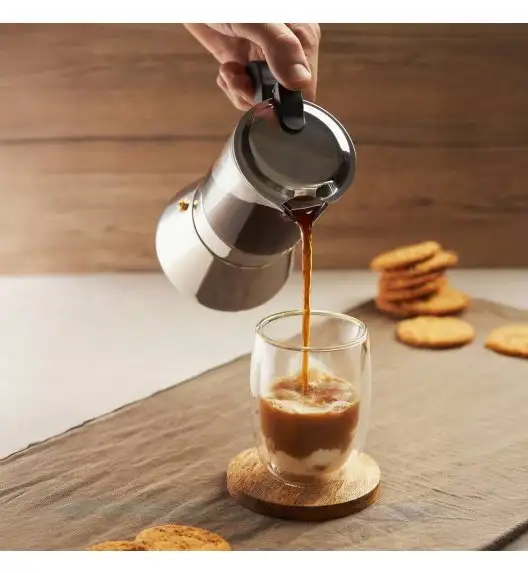 AMBITION | EVIE KAFETIERA STAL-SZKLANA 240ML IND