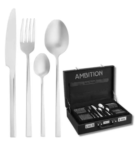 AMBITION | COMO KPL SZTUCCE 72EL DLA 12 OS WALIZKA