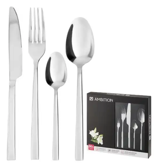 AMBITION | PRIMA KPL SZTUĆCE 30 EL DLA 6 OSÓB PUDEŁKO